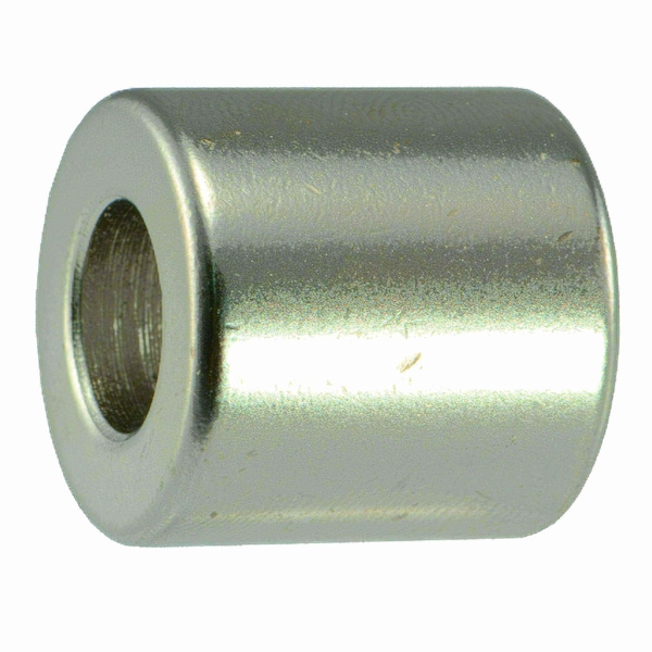 Midwest Fastener Round Spacer, Polished Stainless Steel, 3/4 in Overall Lg, 3/8 in Inside Dia, 3 PK 33345 - main